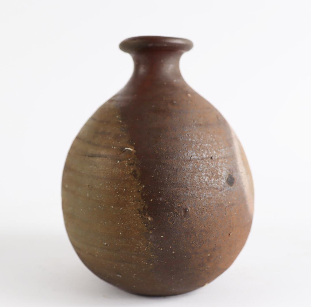 人間国宝 藤原雄 備前 徳利 酒器