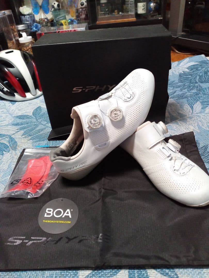 シマノ S-PHYRE RC9 SH-RC901 SPD-SLシューズ 42.5