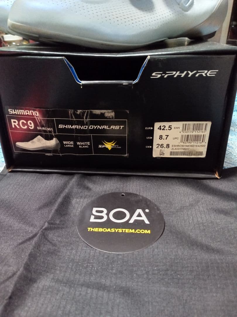 シマノ S-PHYRE RC9 SH-RC901 SPD-SLシューズ 42.5