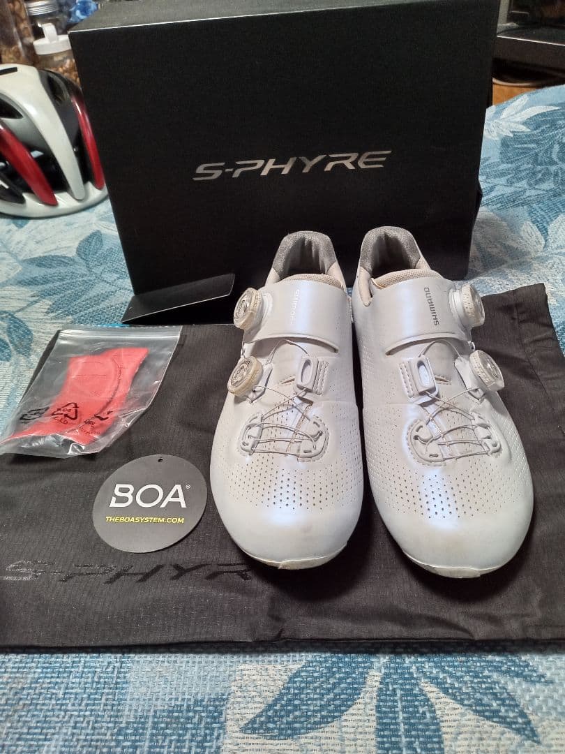 シマノ S-PHYRE RC9 SH-RC901 SPD-SLシューズ 42.5