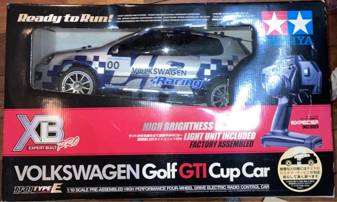 タミヤ ラジコン　エキスパートビルド　フォルクスワーゲンGTI Cup Car