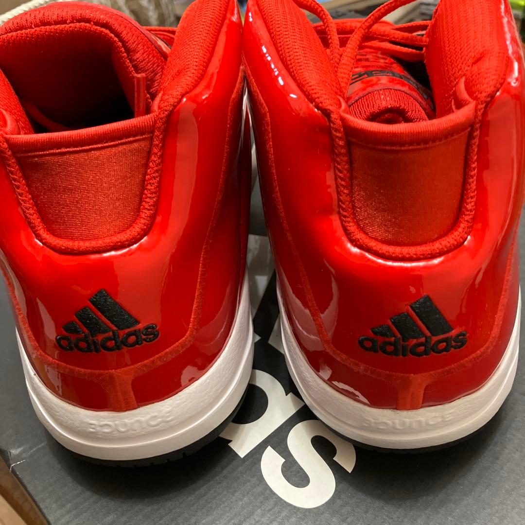 adidas PRO MODEL レッド ブラック ハイカット　29.5cm