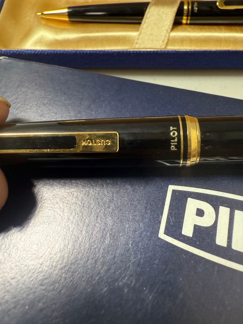 PILOT CUSTOM 万年筆 14Kゴールド シャープペンシルセット