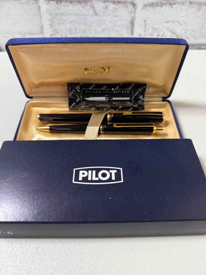 PILOT CUSTOM 万年筆 14Kゴールド シャープペンシルセット