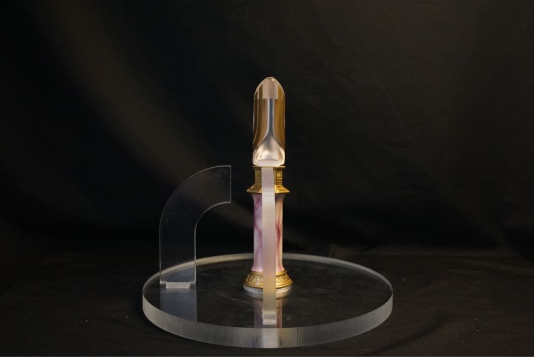 ウルトラマンティガ　スパークレンス　不可動式水晶.ver　プロップ　劇中風台座付