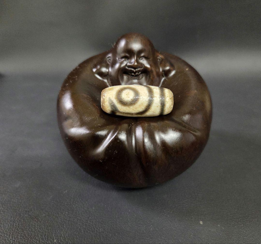 977　天珠　二眼天珠　貴重　珍品　dzibeads　！