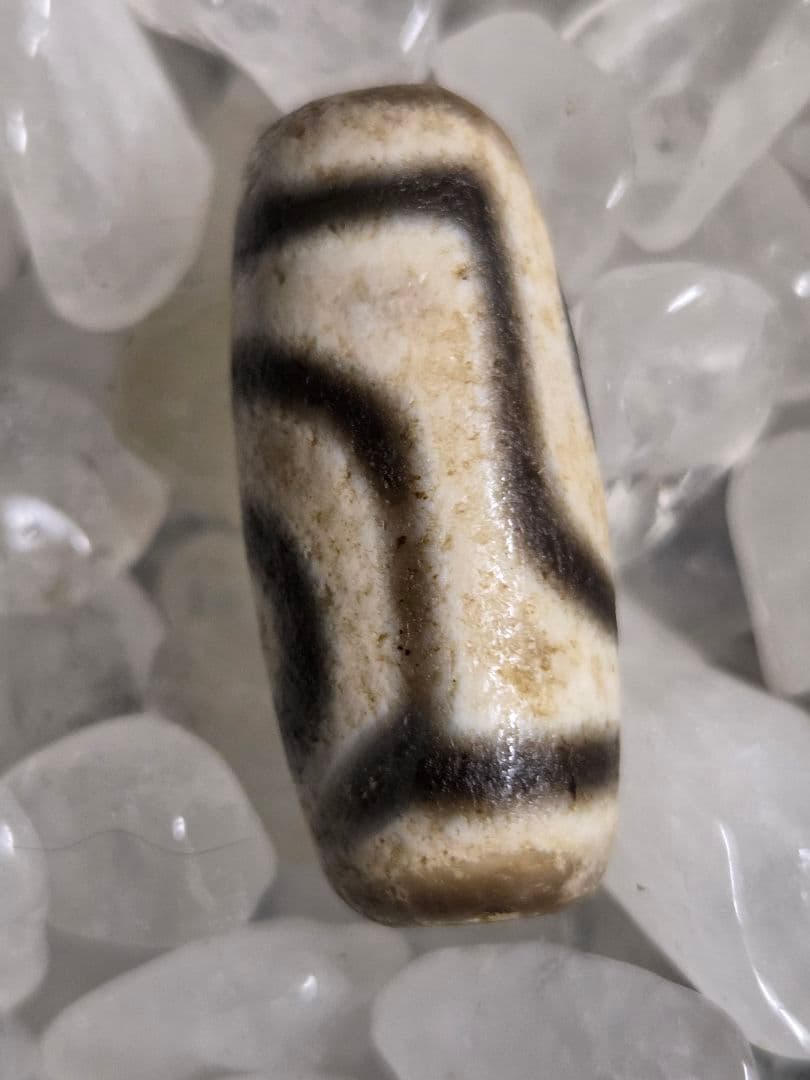 977　天珠　二眼天珠　貴重　珍品　dzibeads　！