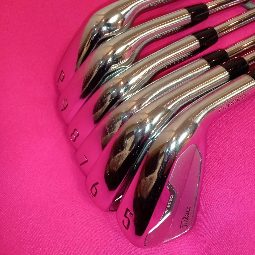 タイトリストT200アイアンセット2021 5.6.7.8.9.P43 計6本