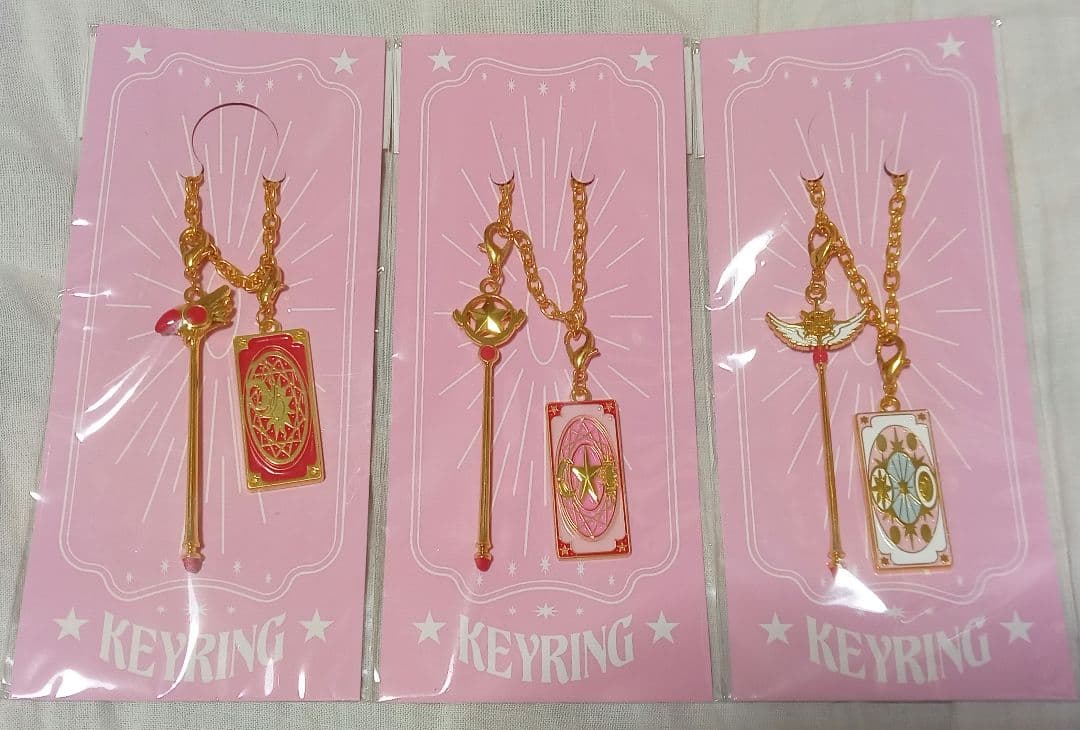 CCさくら　キーリング　韓国 チャーム キーホルダー