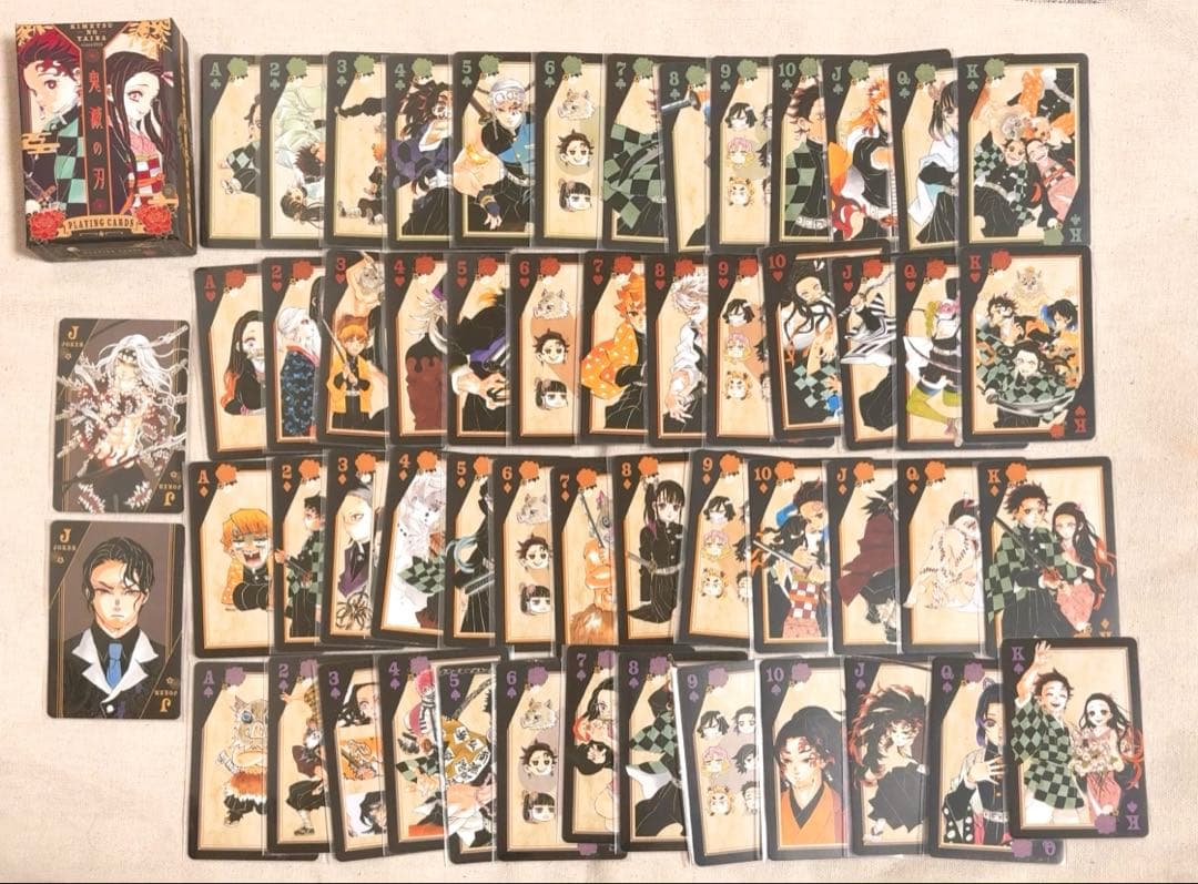 鬼滅の刃 トランプ BOX セット　原画展　ジャンプフェスタ