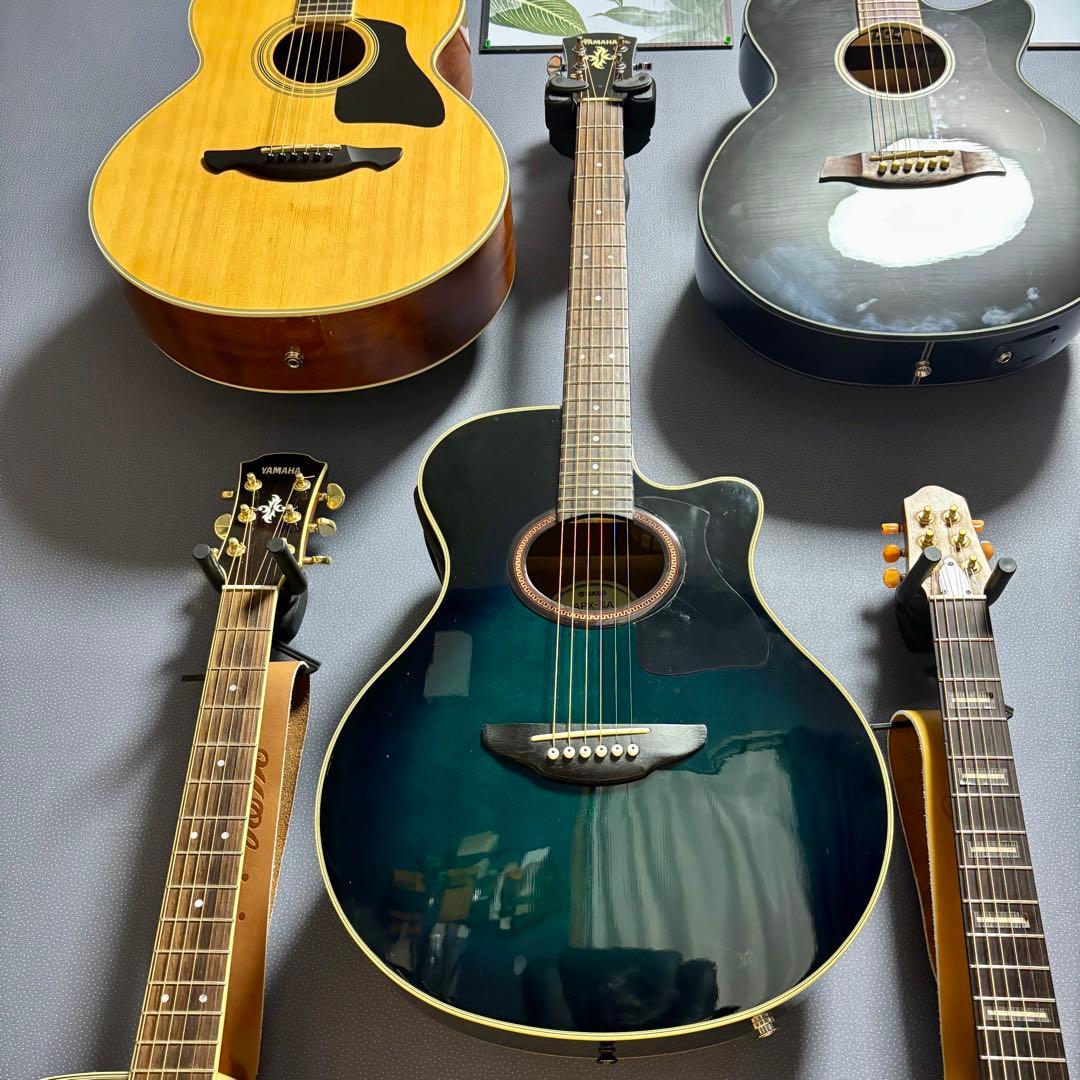 美品【トランスギター】Yamaha APX-5A　ダークグリーン（値下げ中）