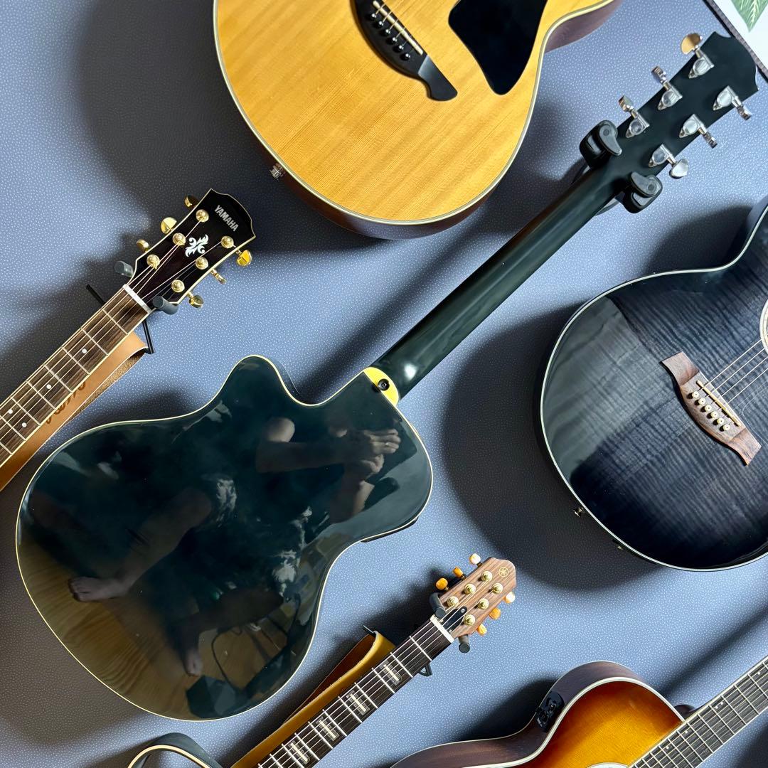 美品【トランスギター】Yamaha APX-5A　ダークグリーン（値下げ中）