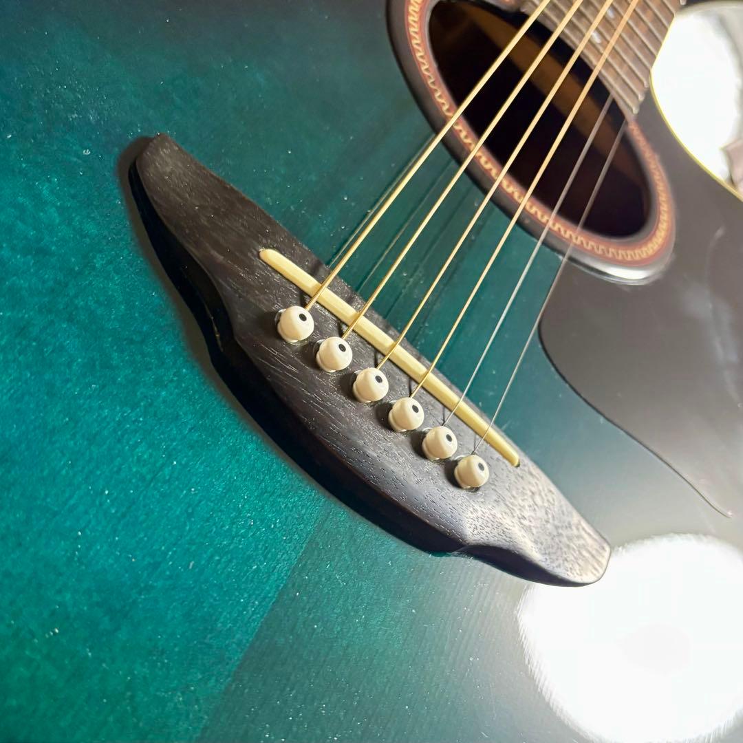 美品【トランスギター】Yamaha APX-5A　ダークグリーン（値下げ中）