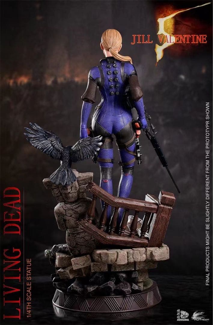 バイオハザード ジル・バレンタイン ガレージキット ガレキ スタチュー③