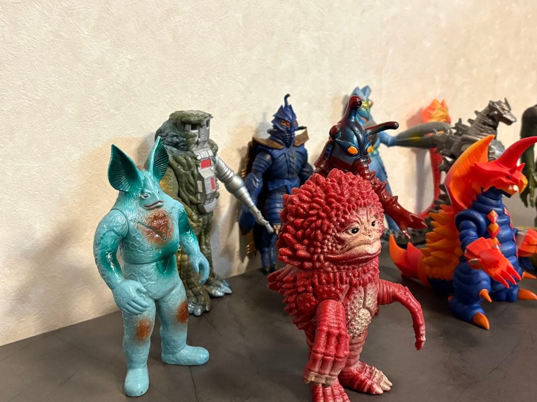 怪獣ソフビ　まとめ　コレクション　ウルトラマン
