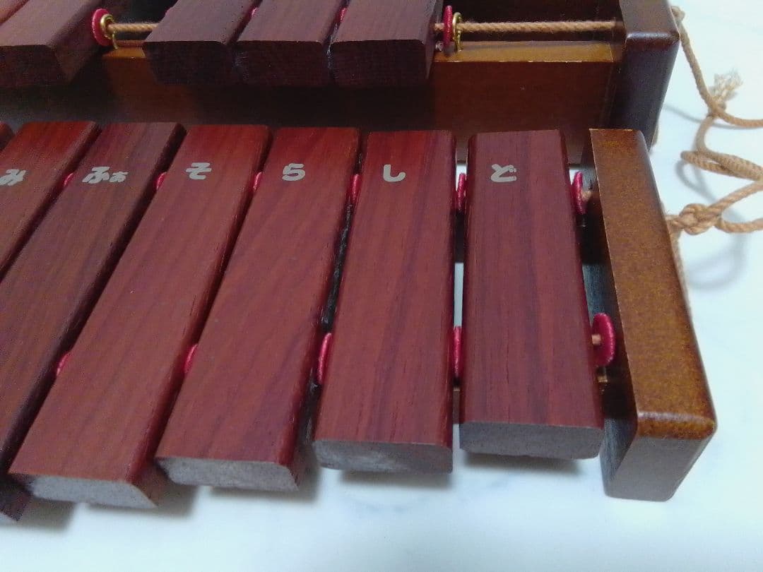 ☆美品☆ カワイ シロホン カリン 30音 木琴 卓上 木製 kawaii