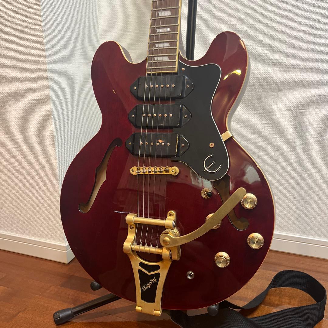 Epiphone Riviera Custom P93 ワインレッド（セミアコ）