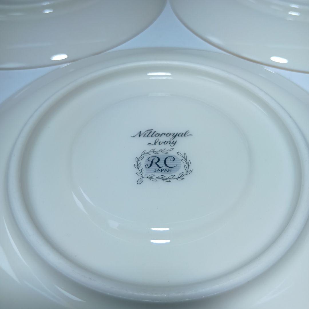 ノリタケ　ニットーロイヤルアイボリーRC　カップ＆ソーサ6客