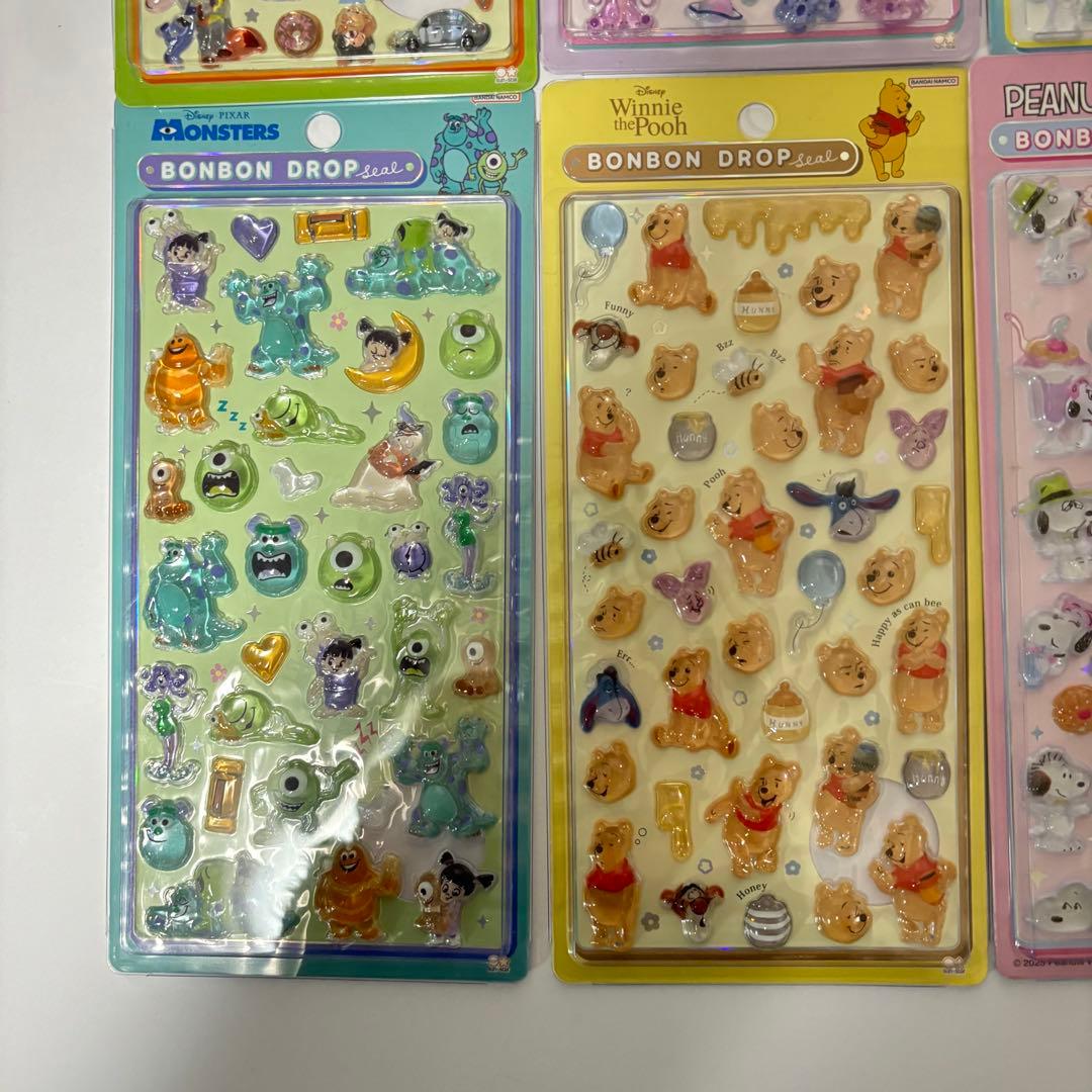 【正規品】ボンボンドロップシール　ディズニー　スヌーピー まとめ売り