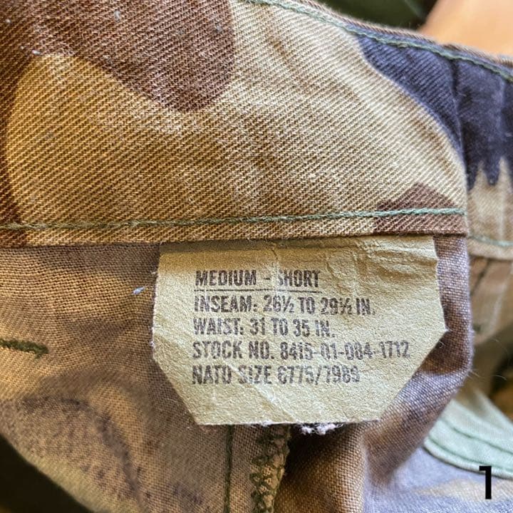 サバゲー ウッドランド迷彩 迷彩服　ミリタリー　米軍放出品 払下品  ベトナム戦
