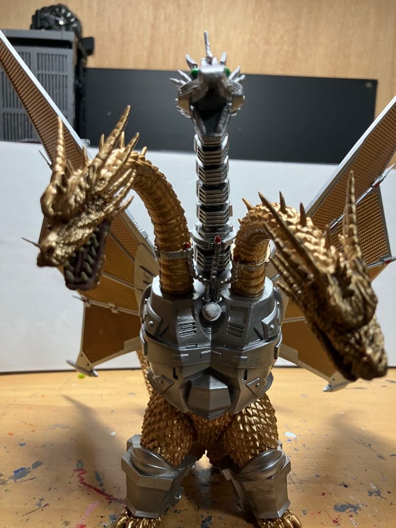 東宝怪獣コレクションメカキングギドラ　キングギドラフィギュア