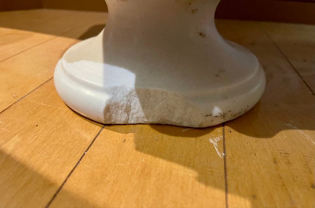 石膏？ 大理石？ 男性像 バスト 彫刻 芸術 デッサン インテリア