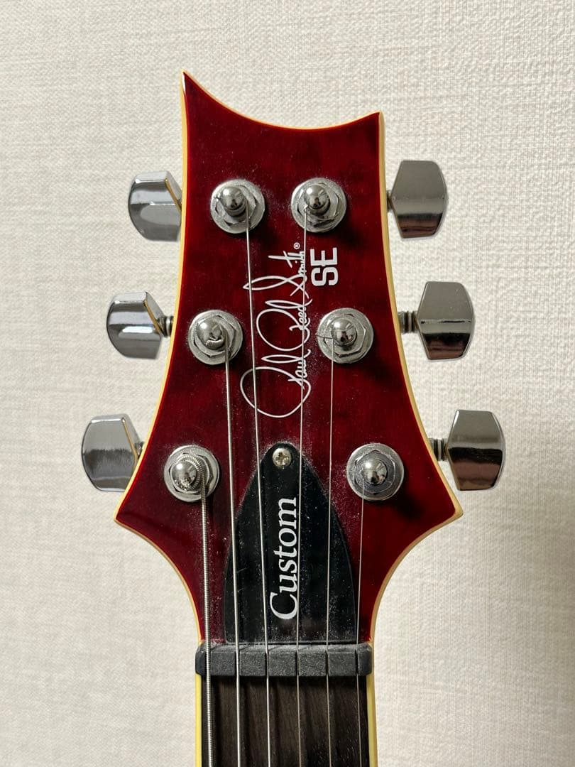 マ*)様 PRS SE Custom 24 QM LTD Black Cherr