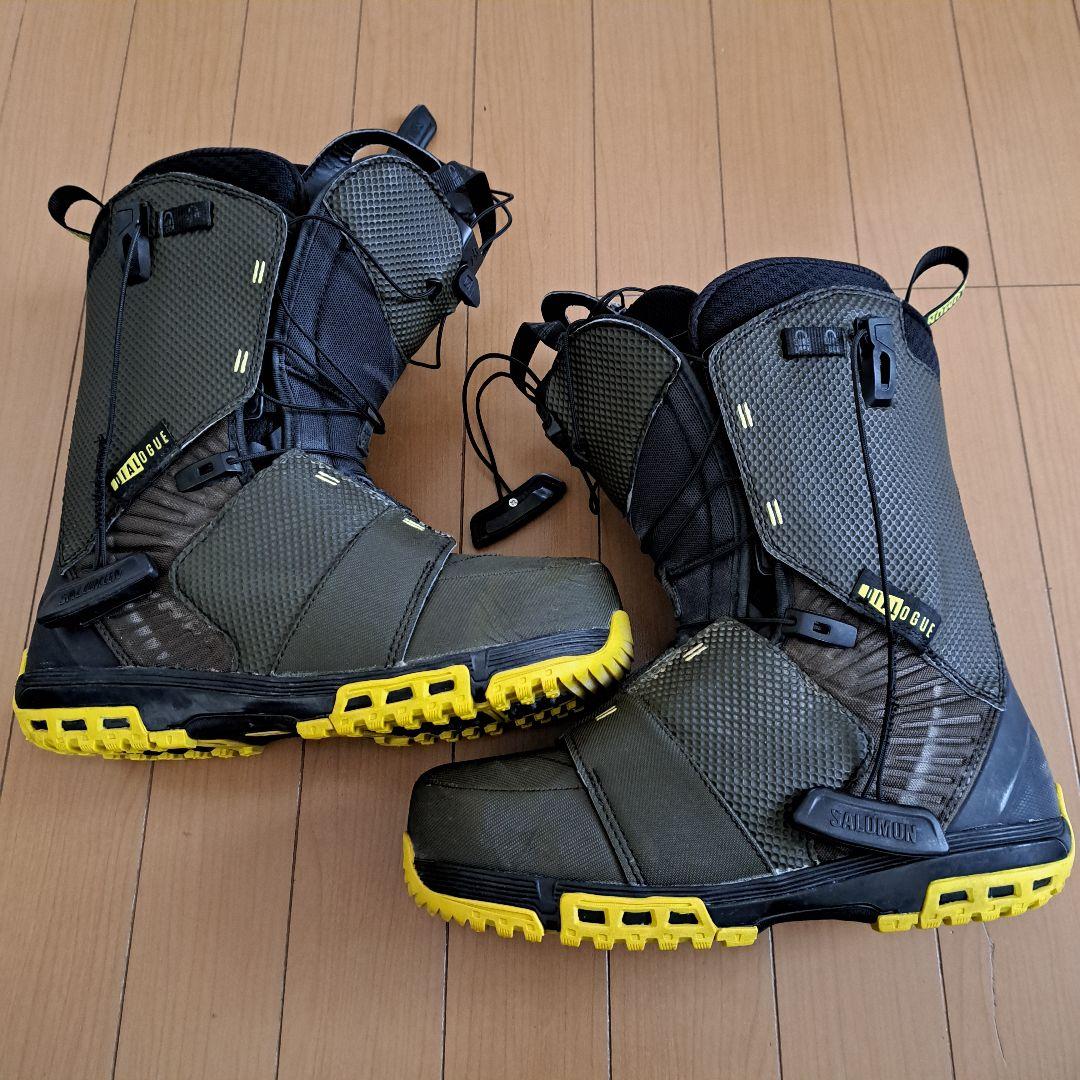【25.5㎝】Salomon スノーボードブーツ ワイドフィット ブラック