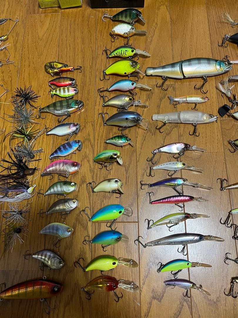 バス釣り　ルアーセット　引退品