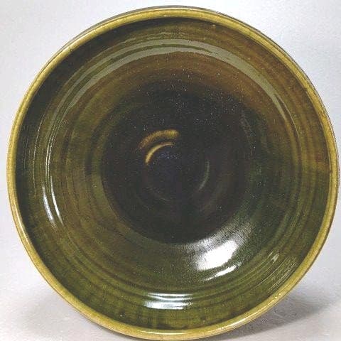 杯 (織部) 茶道具　藤原 一門