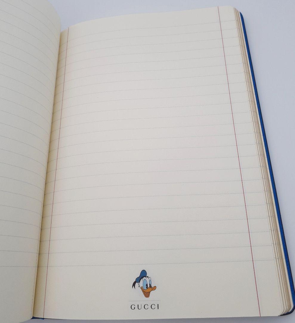 Z07-78 グッチ　ドナルドダック　ノート　ディズニーコラボ