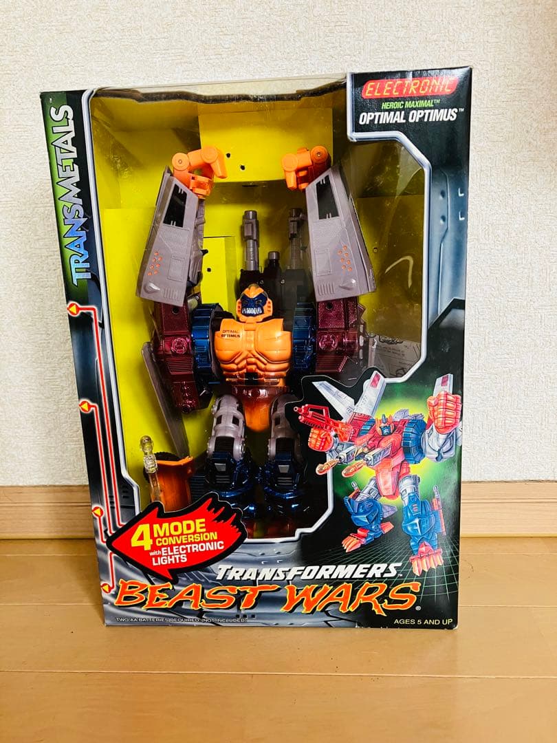 トランスフォーマーメタルス　パワードコンボイ　Optimal Optimus美品