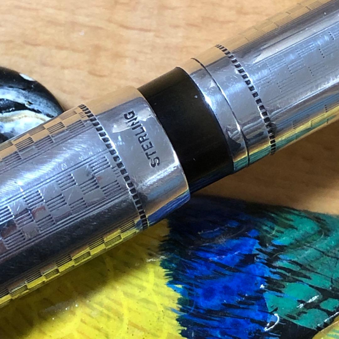 ウォーターマン万年筆452　スターリングシルバー　2号ペン