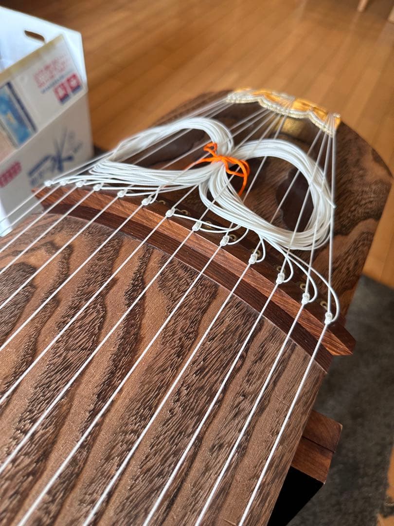 琴 箏 13弦 生田流 お稽古用 並甲 サトウ楽器　付属品有り