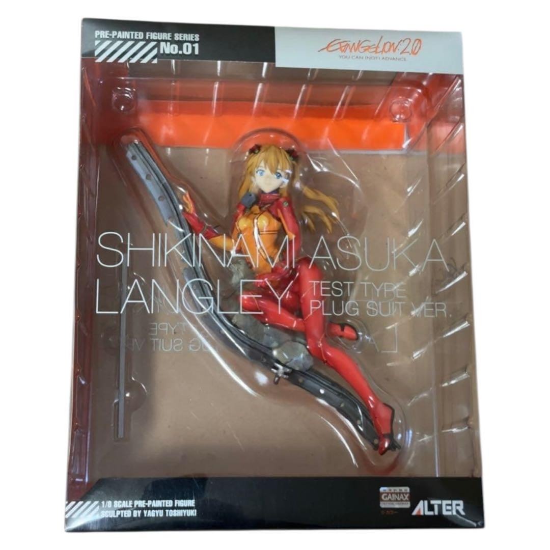 (未開封)式波・アスカ・ラングレー テスト用プラグスーツVer.アルター 正規品
