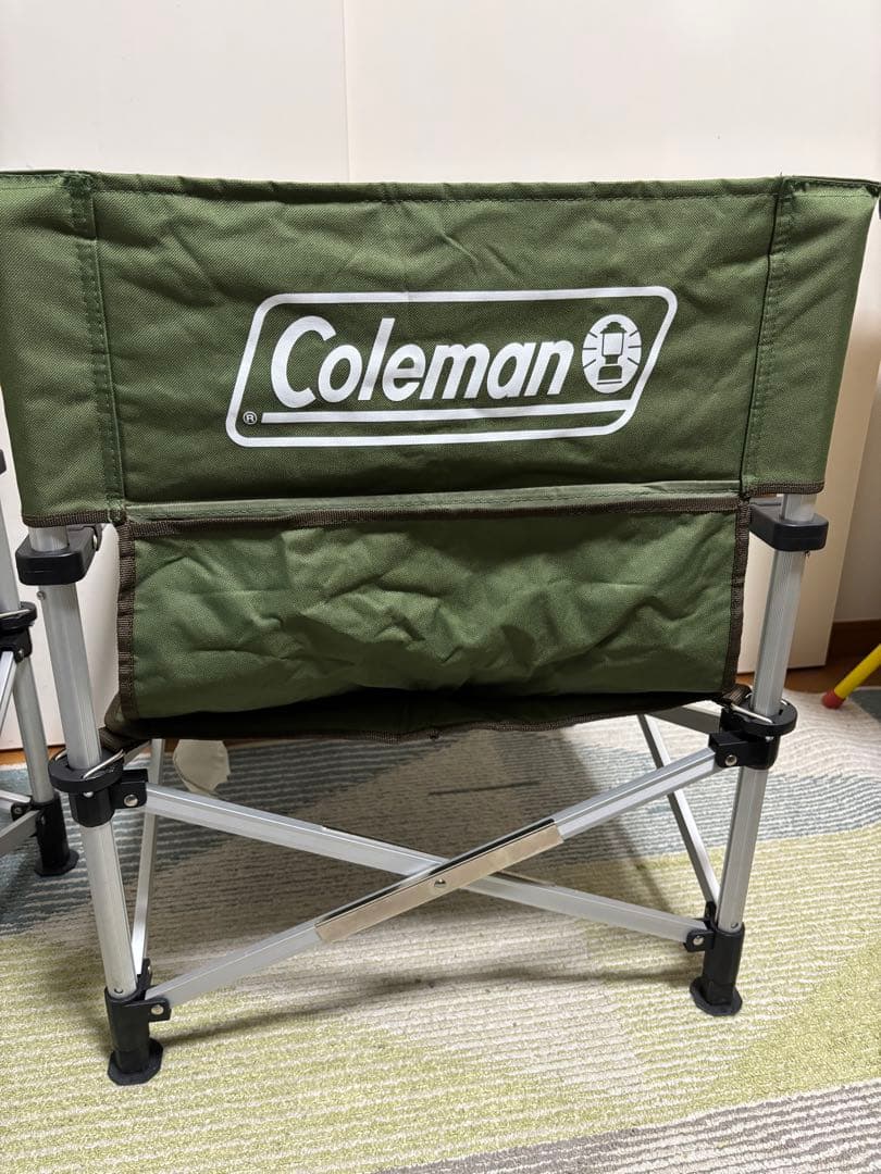 2脚セット　コールマン　2way チェア　キャプテンチェア　キャンプ