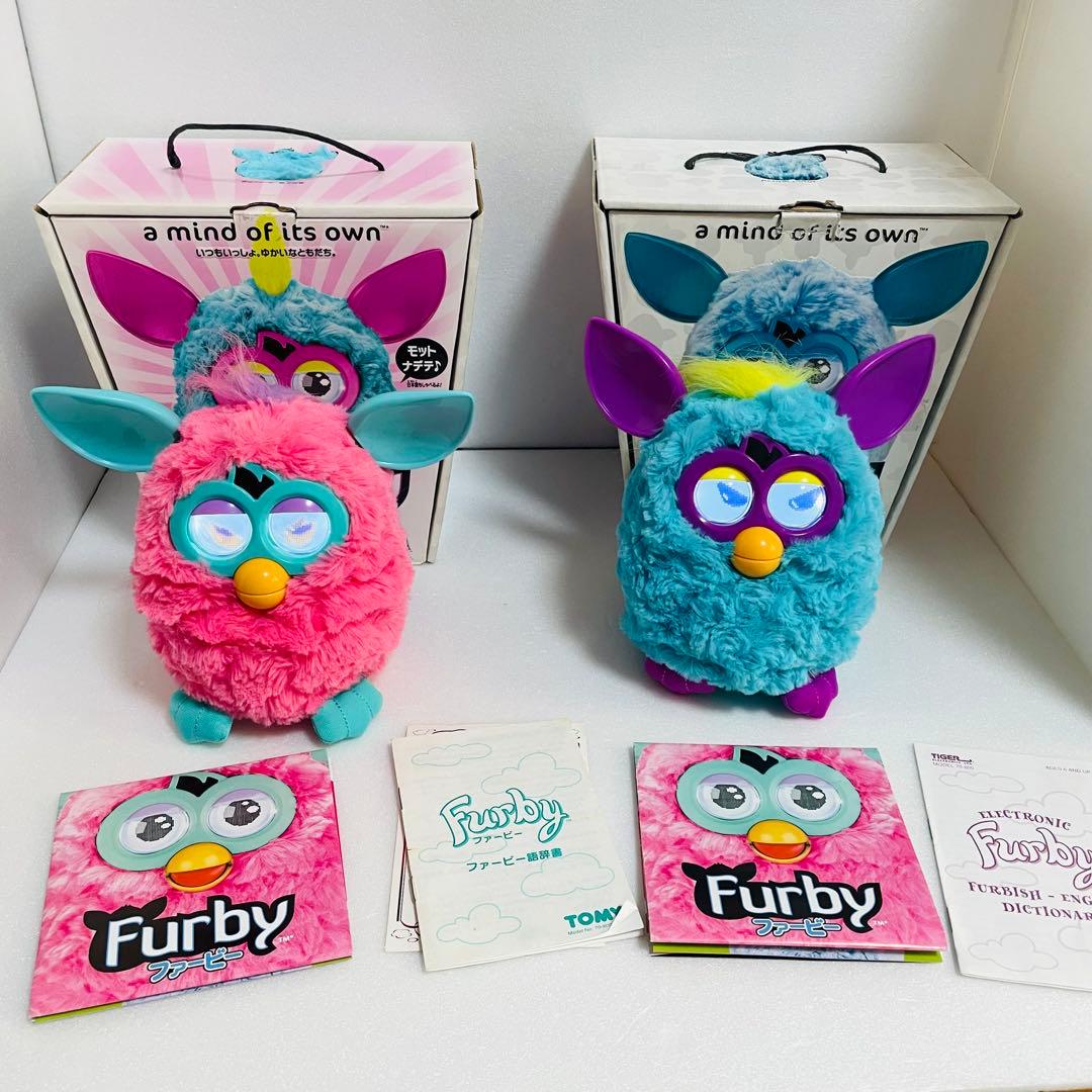 Furby ファービー ミントドロップ 日本語版 ストロベリーピンク セット