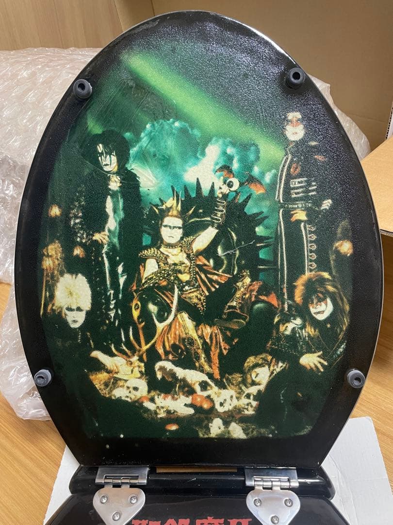 聖飢魔II SEIKIMA II 便座　トイレの蓋 1999年頃