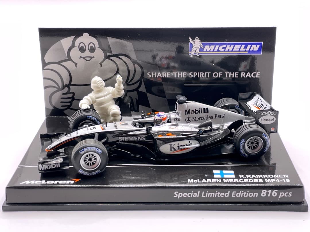 1/43 マクラーレン MP4/19 K.ライコネン ミシュラン仕様