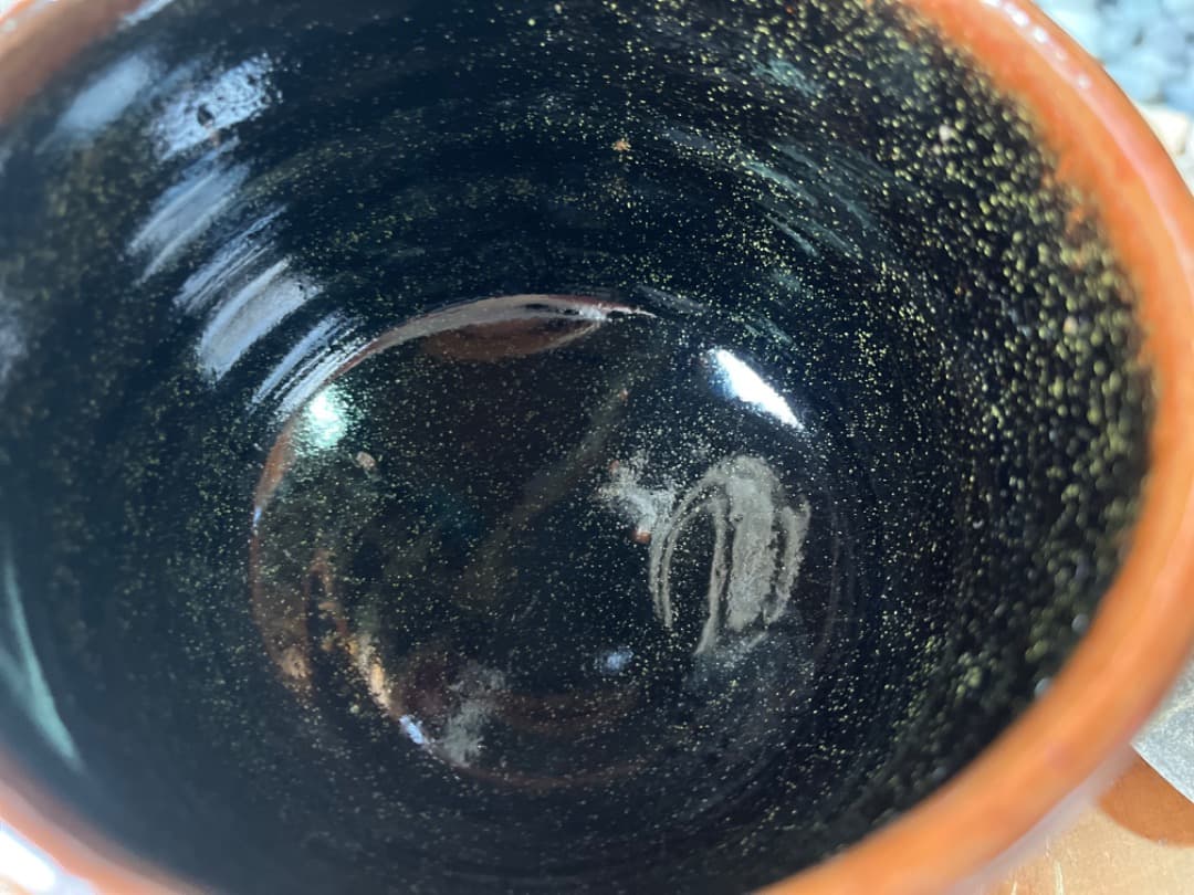 益子焼人間国宝　濱田庄司　茶碗　共箱付き