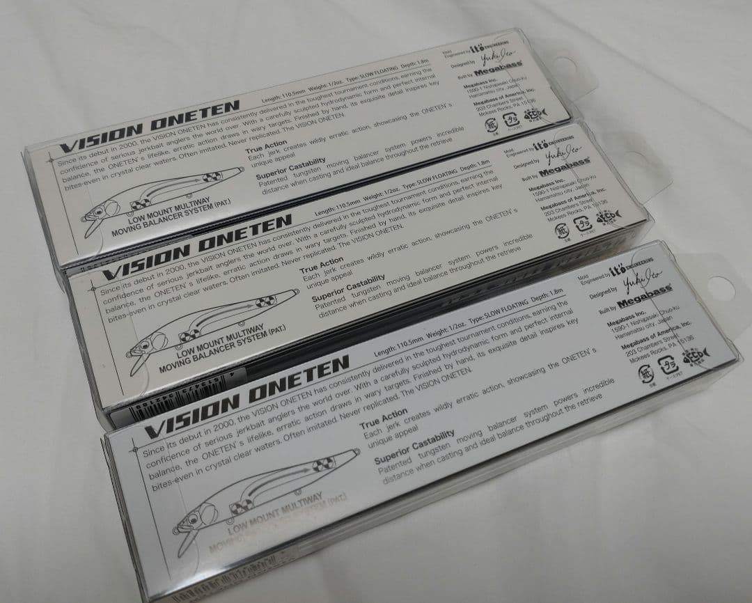 メガバス　ワンテン　GLXSカラー