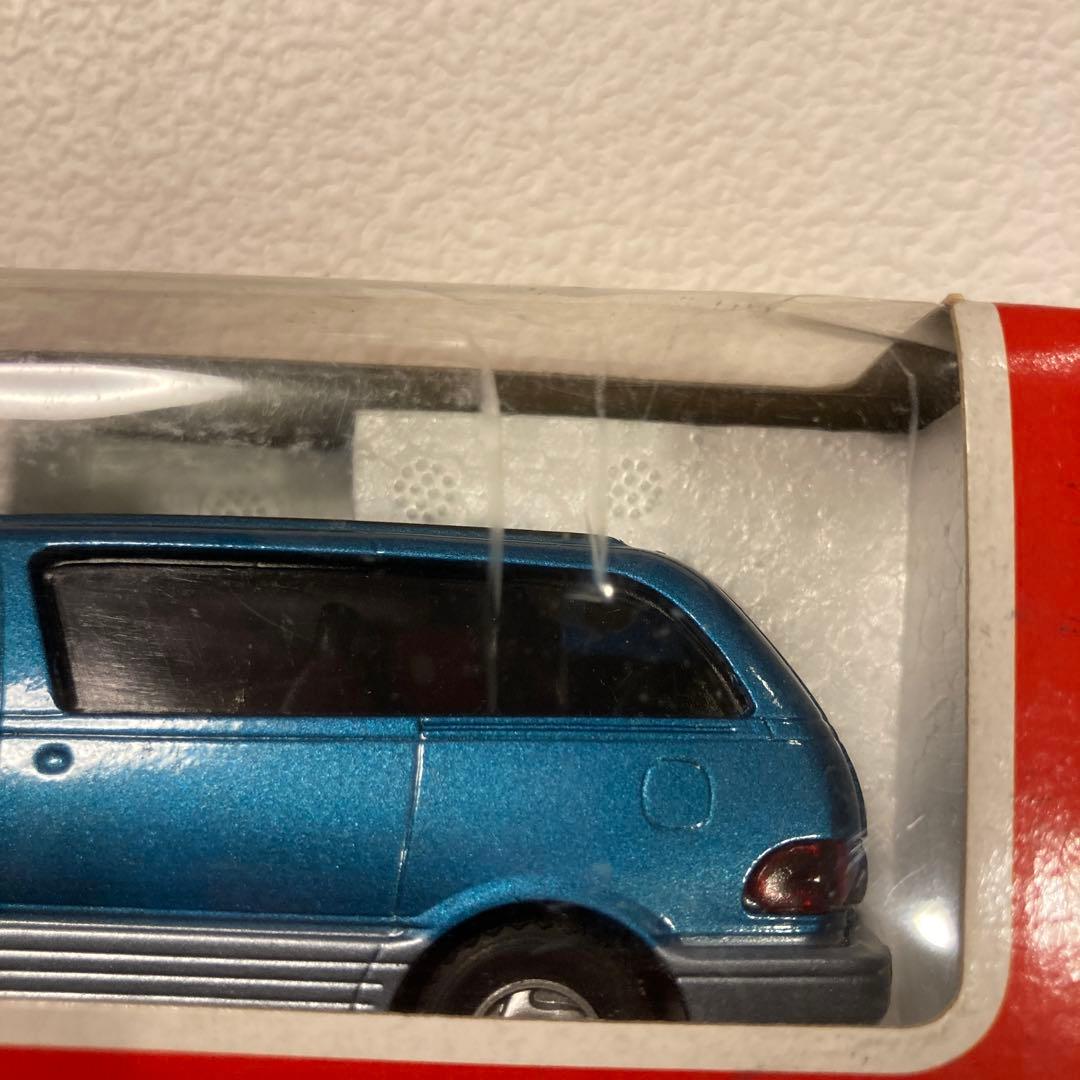 ヨネザワ　ダイヤペットミニカー　エスティマ　ブルー&レッド2台セット