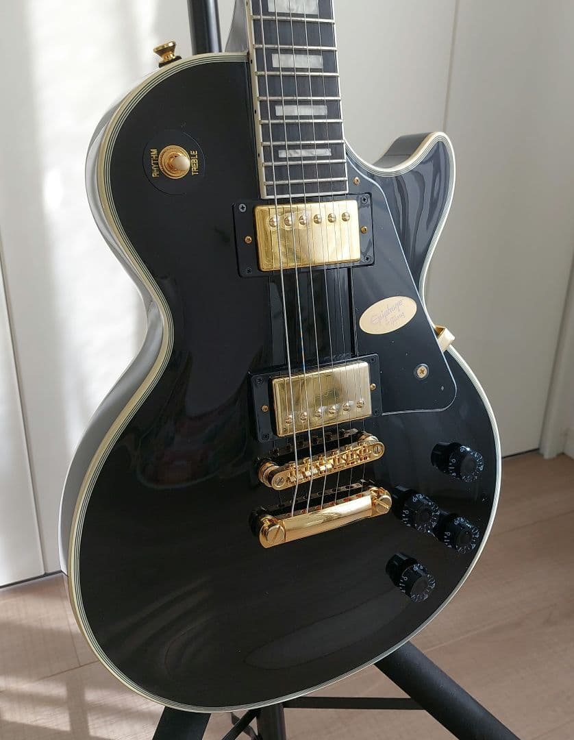 Epiphone　Les Paul Custom　レスポールカスタム　美品