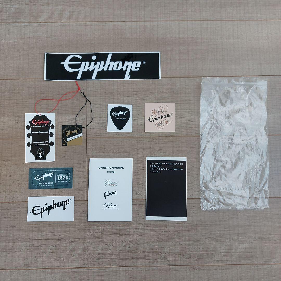Epiphone　Les Paul Custom　レスポールカスタム　美品