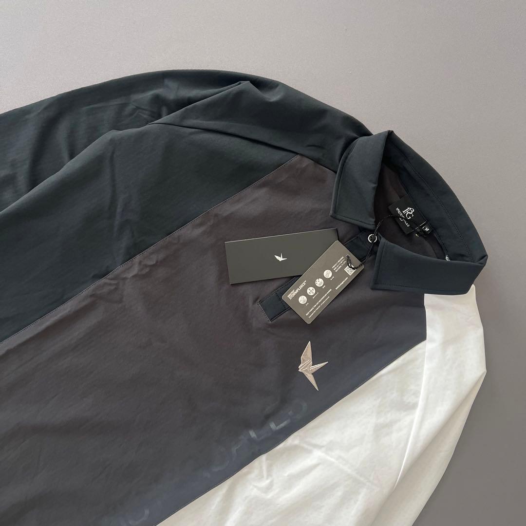 【新品】1piu1uguale3GOLF 現行　ポロシャツ　長袖　メンズ　ゴルフ