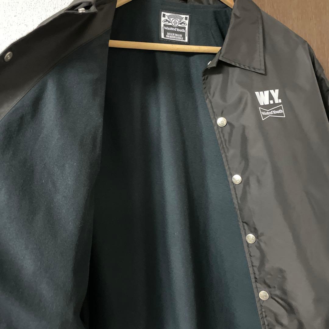 Wasted Youth 黒ジャケット W.Y. Sサイズ