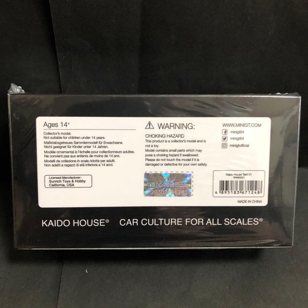 inno64 LBWK オートサロン ジオラマ 訳アリ+街道ハウス V1 テント