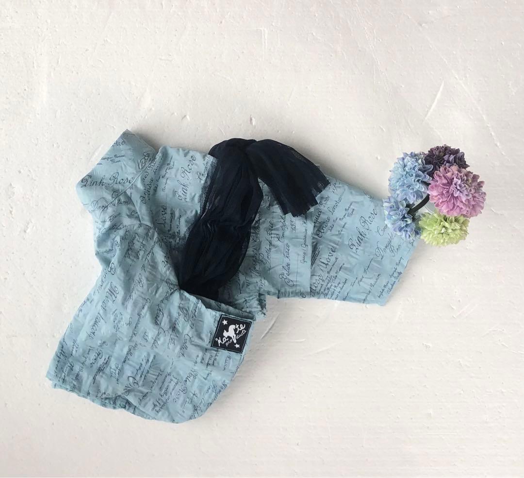 イタグレ　ウィペット　浴衣　ブルー