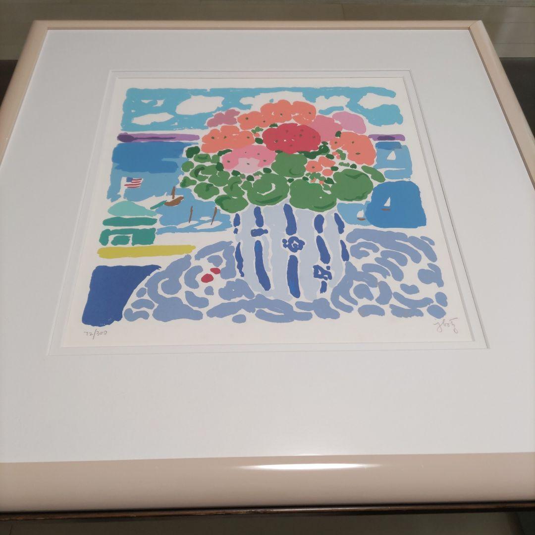 ジョン ボッチ シルクスクリーン 額装 ☆直筆サイン・エディション有り☆限定版画