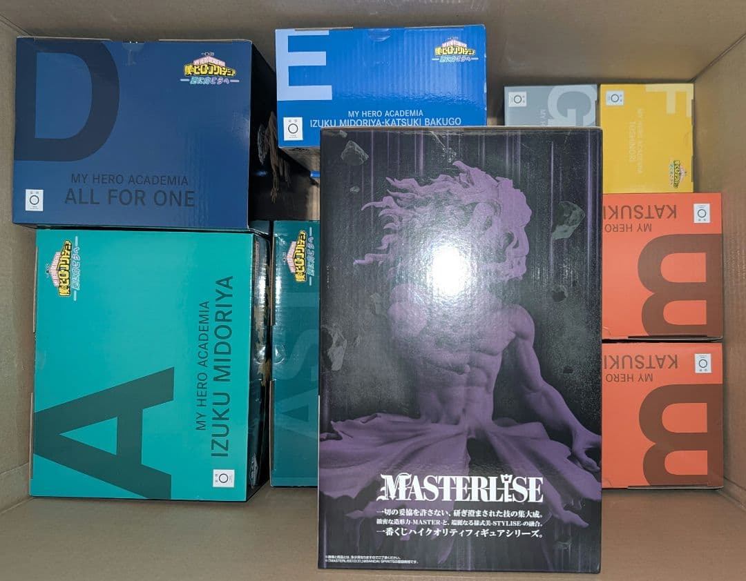 一番くじ 僕のヒーローアカデミア 更に向こうへ ロット フィギュア